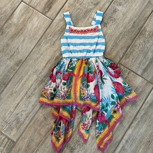 Monsoon Flamingo Girls Dress